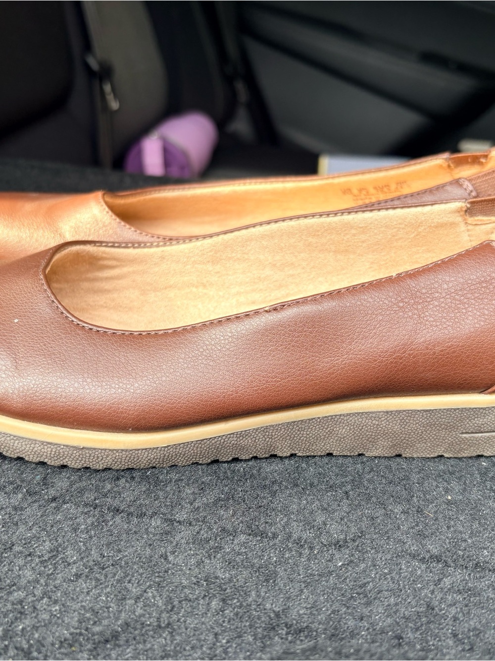 SOUL Naturalizer "Idea" Ballet Flats – Cognac Brown Size - Picture 7 of 7